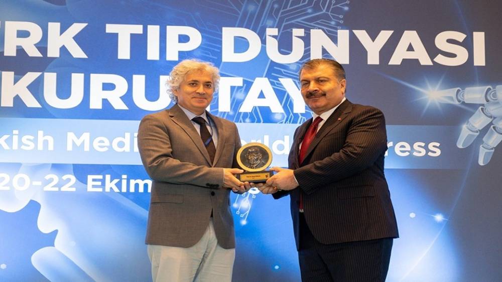 Prof. Dr. Ömer Özkan’a, TÜSEB Aziz Sancar Bilim Ödülü
