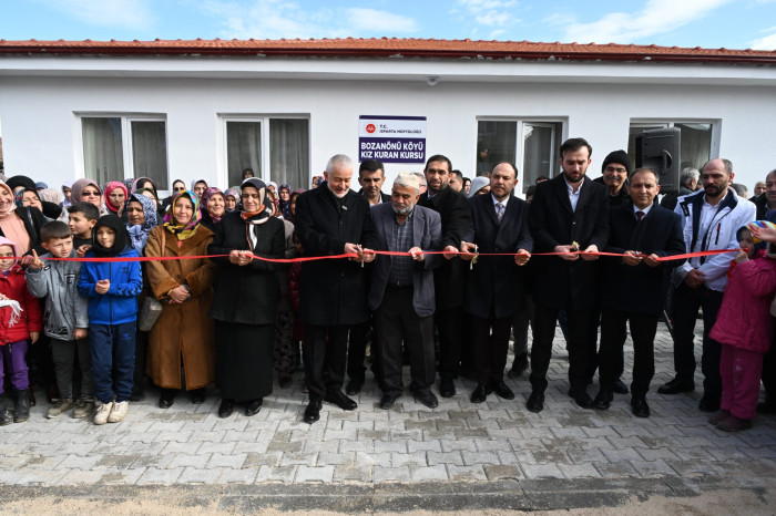 Bozanönü Köyü Kız Kur’an Kursu açıldı