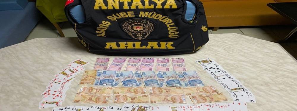 Antalya’da kumar operasyonu
