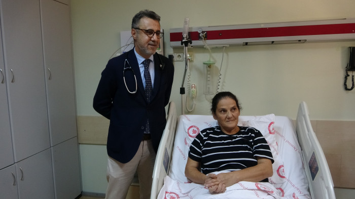 52 yaşındaki kalp hastası kadın Isparta'da sağlığına kavuştu