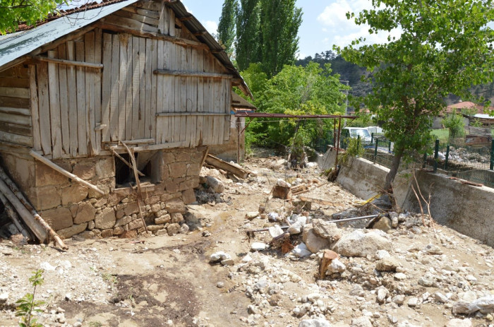 Yeşildere köyündeki sel felaketinin bilançosu ortaya çıktı