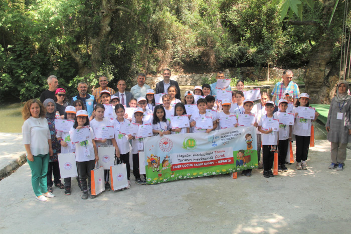 2022 Yılı Lider Çocuk Tarım Kampı Tamamlandı