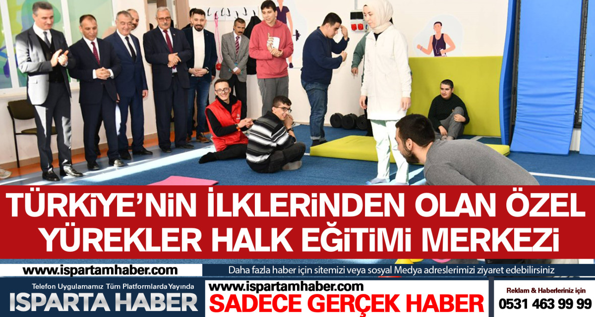 Türkiye’nin İlklerinden Olan Özel Yürekler Halk Eğitimi Merkezi