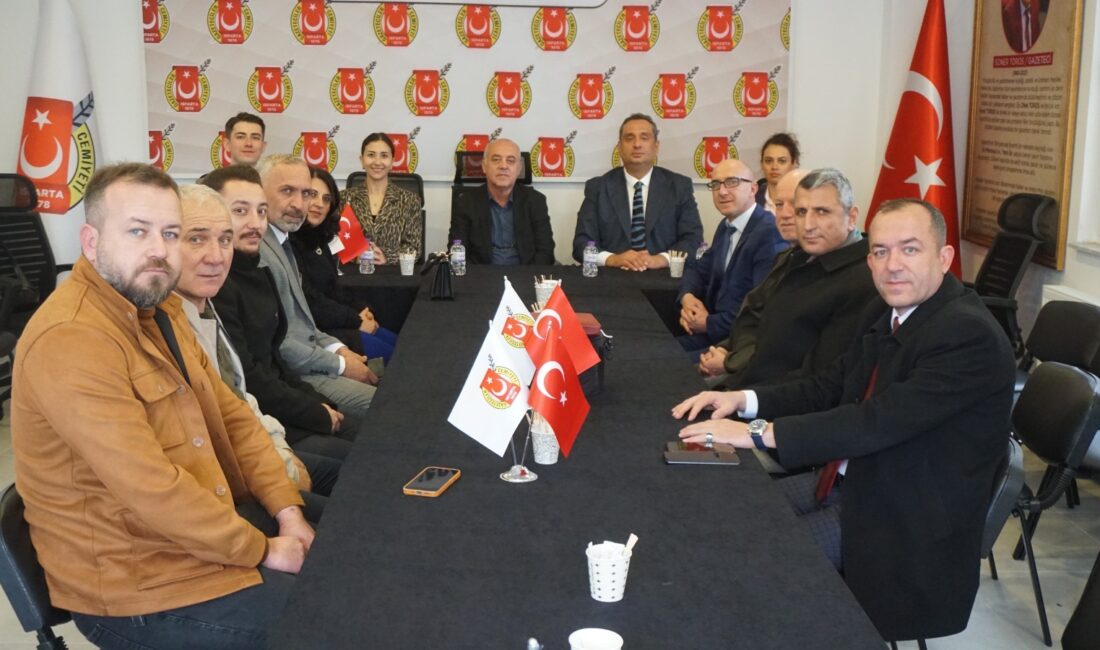 Isparta Ziyareti çerçevesinde Isparta Gazeteciler Cemiyeti Soner Toros Basın Merkezini