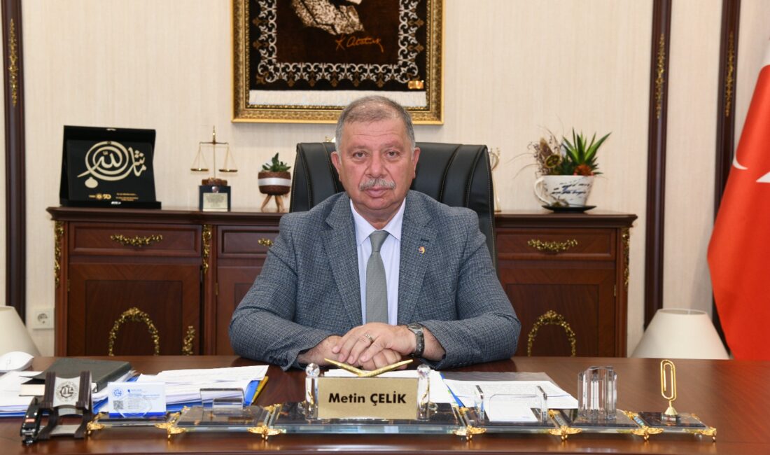 Isparta Ticaret ve Sanayi Odası Yönetim Kurulu Başkanı Metin Çelik,