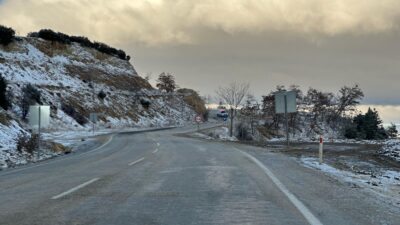 Isparta Emniyet Müdürlüğü hava sıcaklıklarının düşmesiyle birlikte olası buzlanma ve