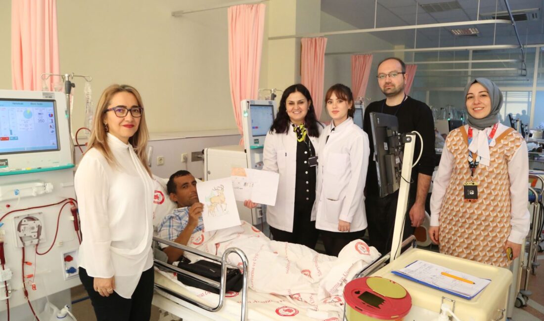 Süleyman Demirel Üniversitesi Sağlık Bilimleri Fakültesi tarafından yürütülen “Hemodiyaliz Sırasında