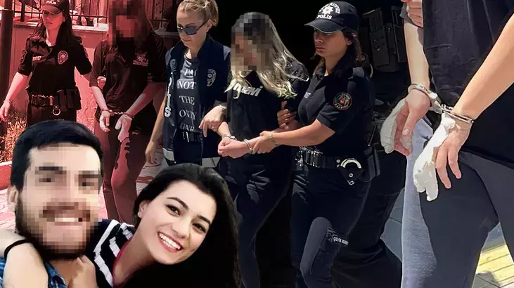 Burdur'da 2 çocuk annesi Özge Bedir'in (32) evinde boğazı ve