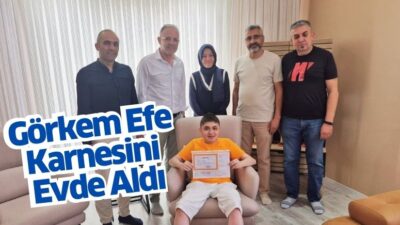 Isparta’da dün binlerce öğrenci karne almanın heyecanını yaşarken, o öğrencilerden