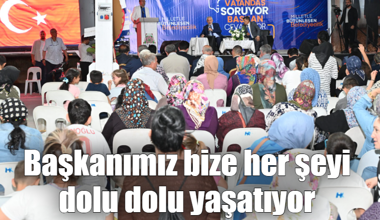 Isparta Belediye Başkanı Şükrü Başdeğirmen, ‘Milletle Bütünleşen Belediyecilik’ ilkesi kapsamında