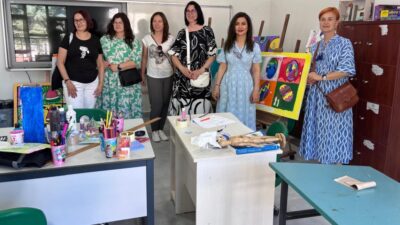 Avrupa ülkelerinden ortaklarımızla yürütülen gönüllü sanat projesi kapsamında Polonya’dan gelen