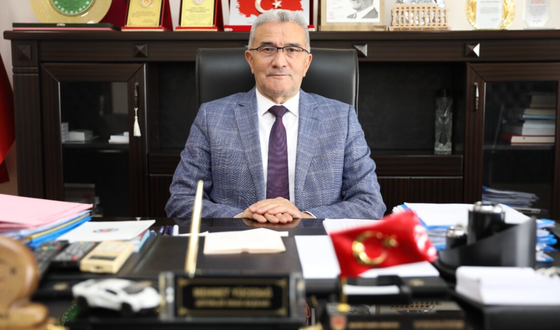 Isparta  Şoförler Odası Başkanı Mehmet Yücedağ, Kurban Bayramı tatili öncesi,