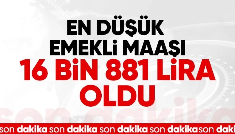 Temmuz 2025’te uygulanacak en düşük SSK ve Bağ-Kur emekli maaşı