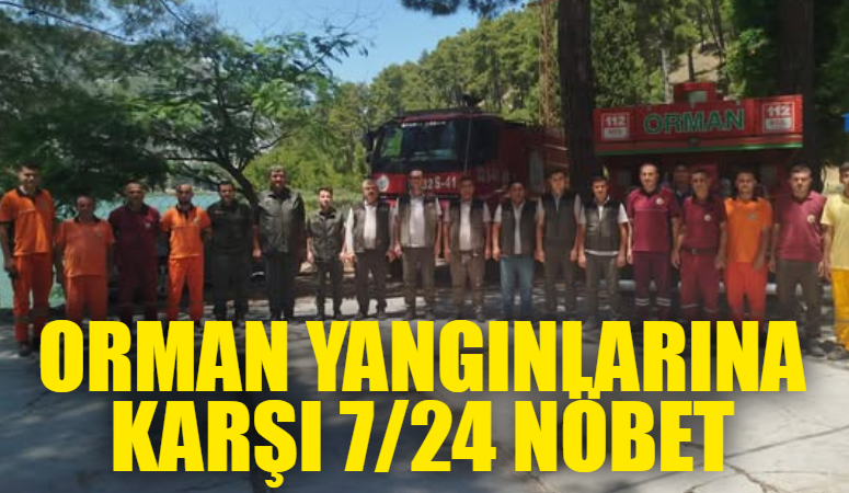 Isparta Orman Bölge Müdürü Ali Özdemir, beraberindeki heyetle birlikte sıcak