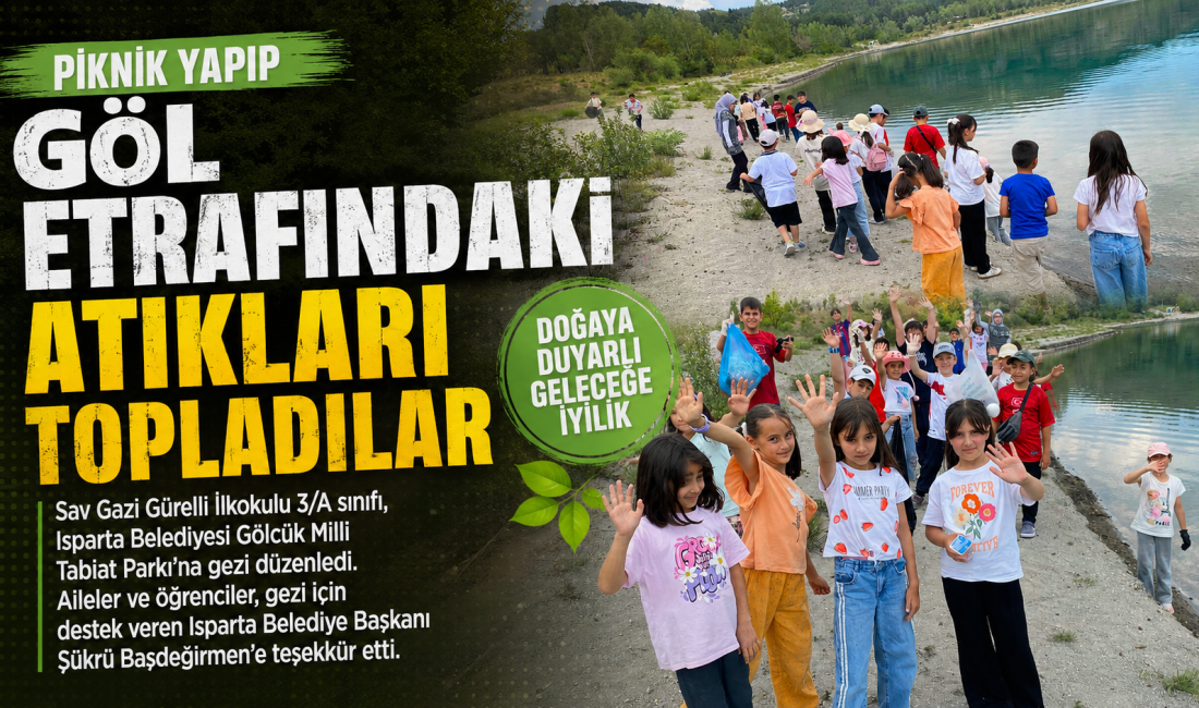 Sav Gazi Gürelli İlkokulu 3/A sınıfı, Isparta Belediyesi Gölcük Milli